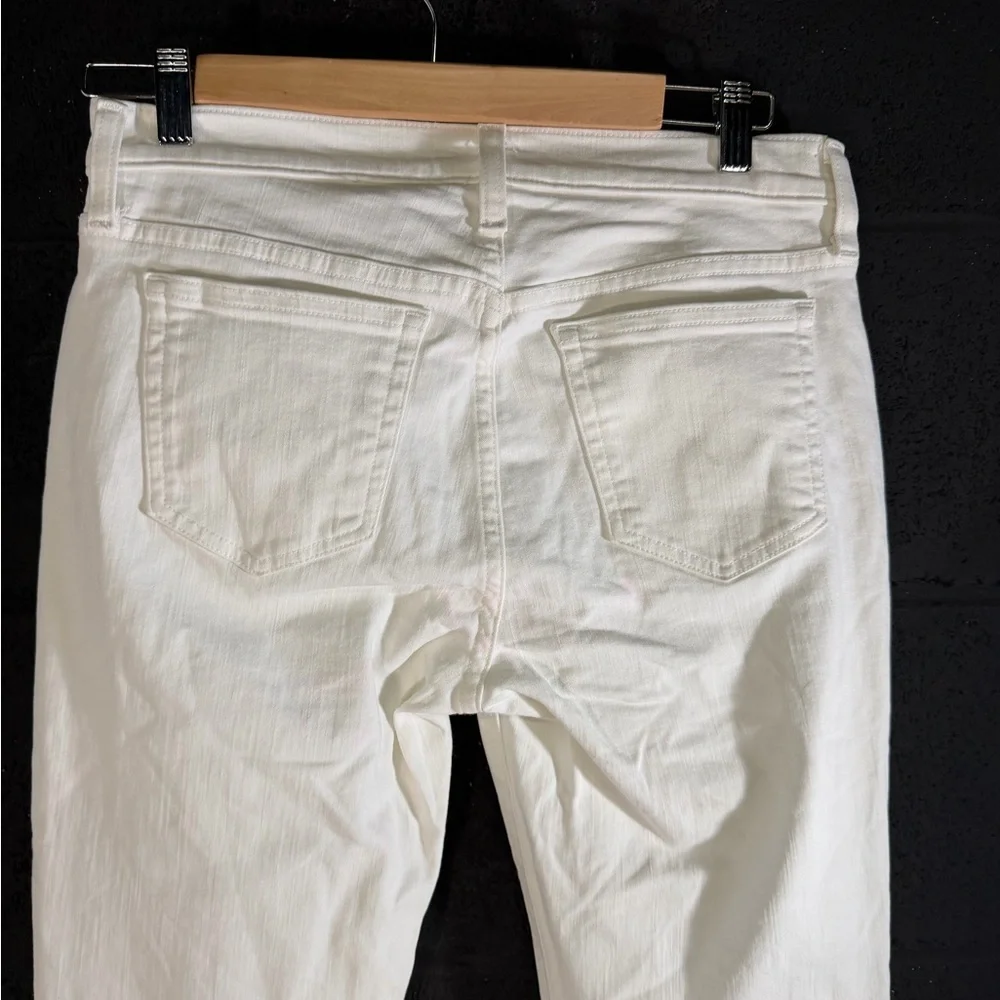 J. Crew Women's Crisp White Skinny Matchstick Jeans